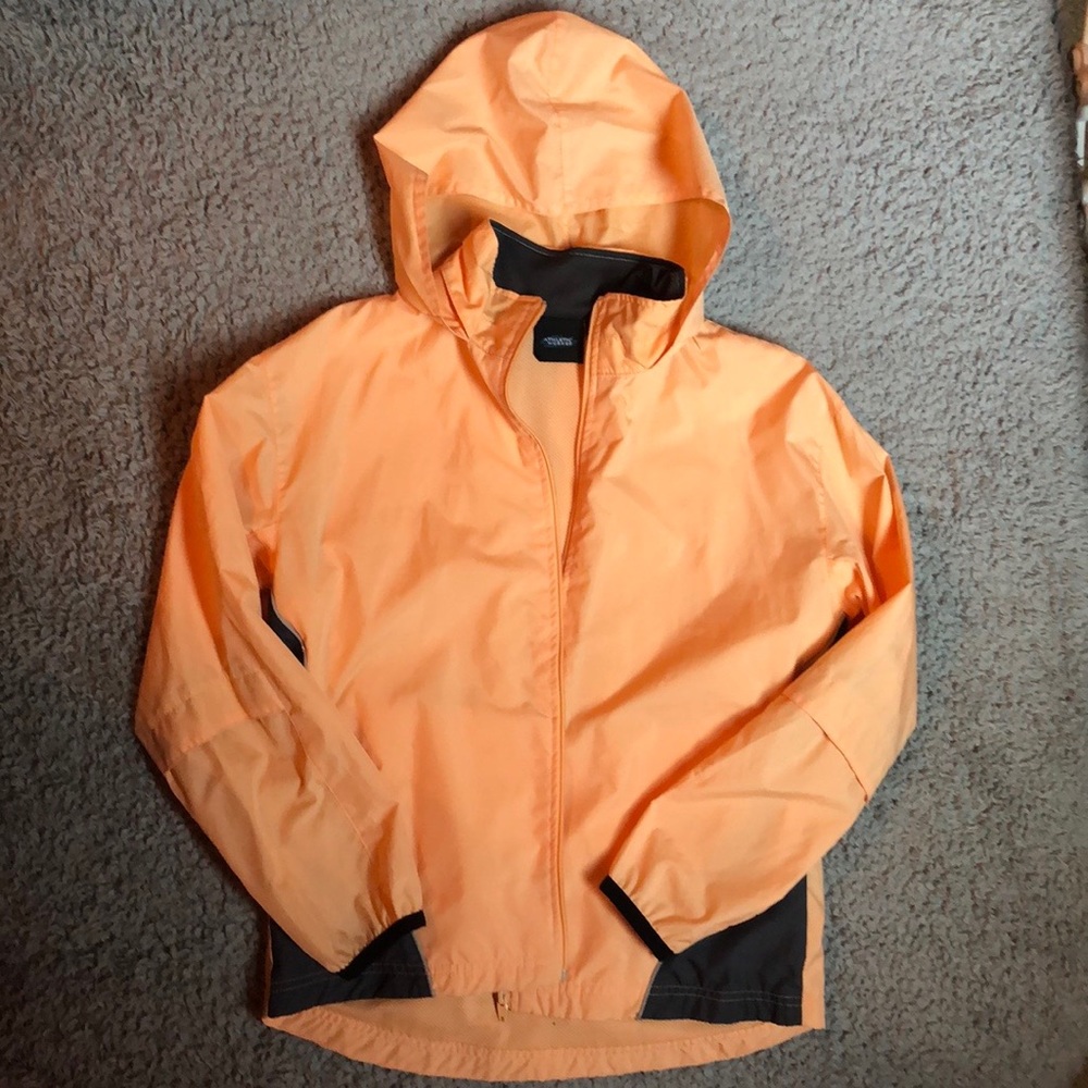 Coral Windbreaker Jacket